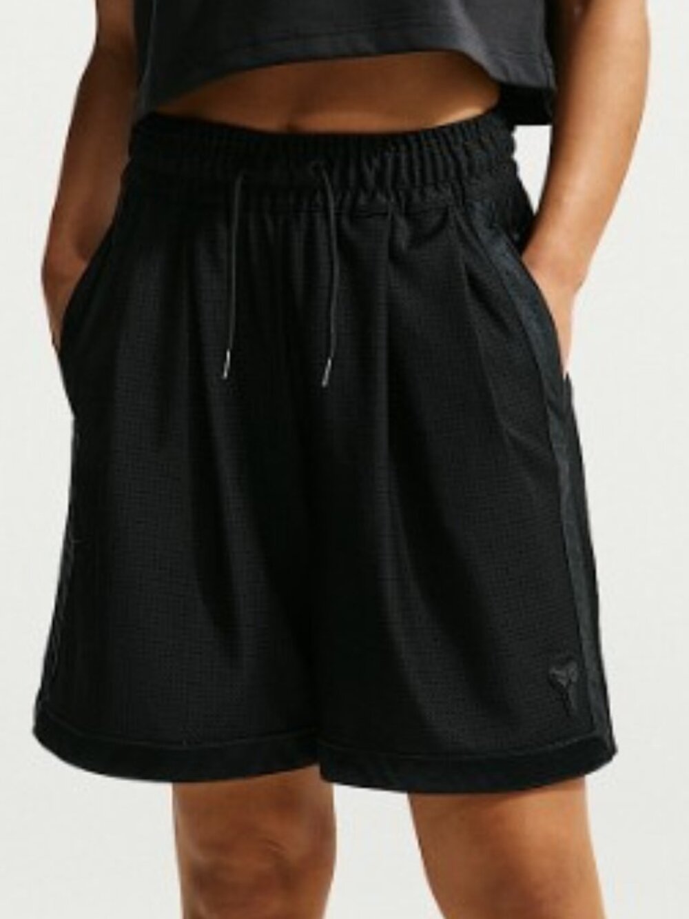 Nike Kobe Bryant Women’s Basketball Shorts Black Mesh Dri-FIT XL - IF4808-010